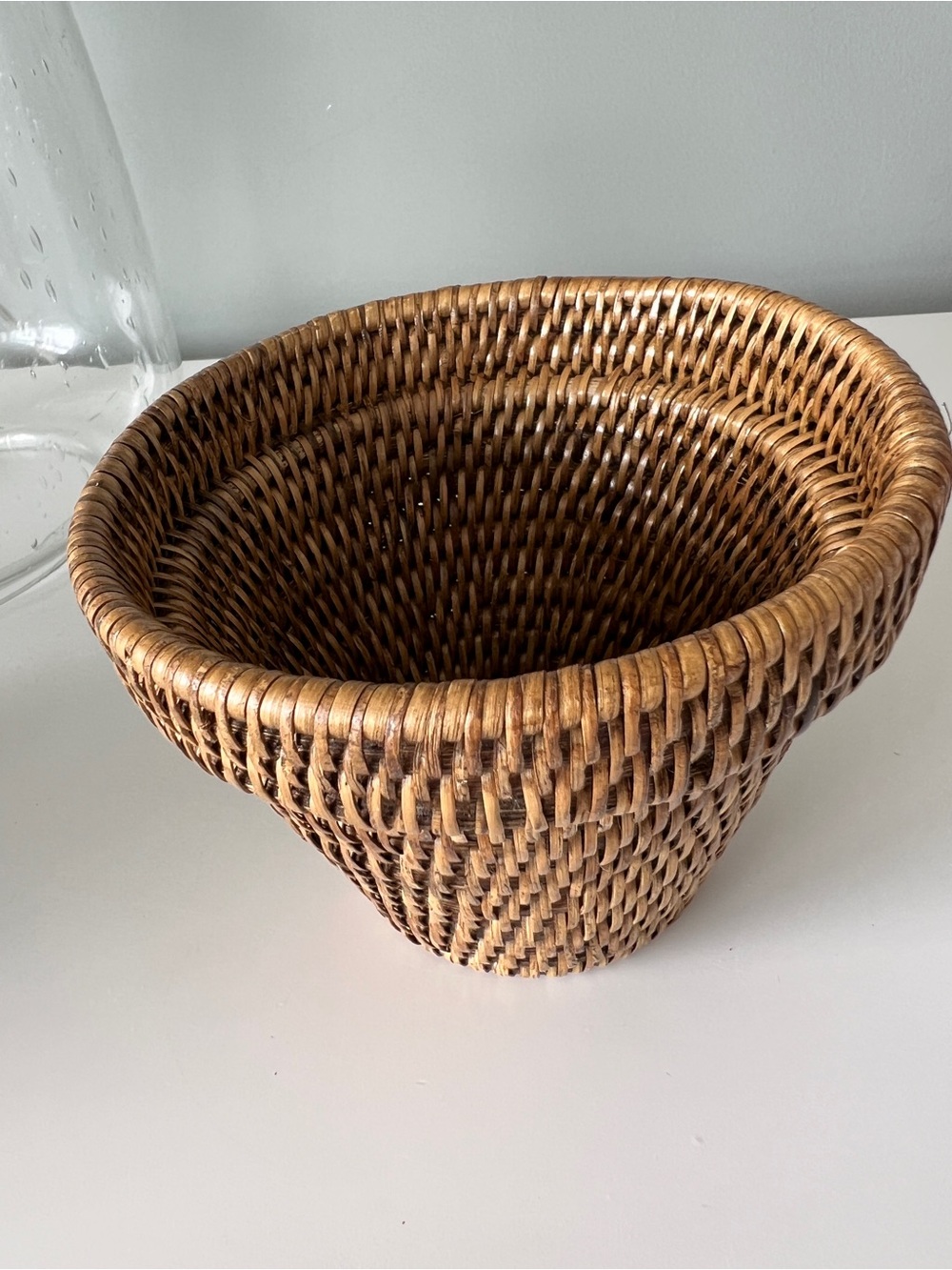 Vintage Ratan Basket Pot - Set of 3 - Picture 7 of 10